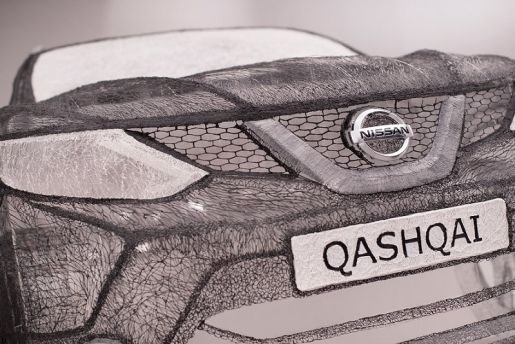Nissan Pluma 3D Qashqai 1