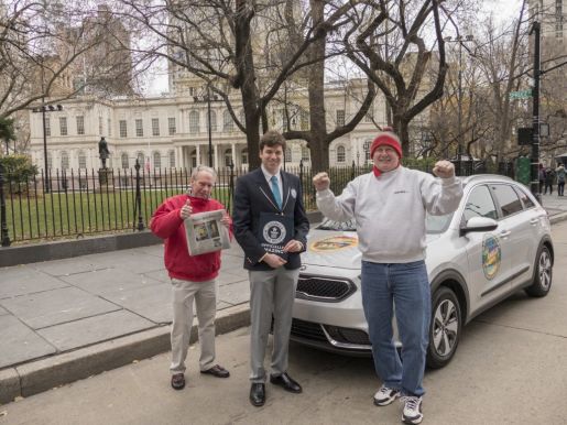 Kia Niro Record Guinness 3