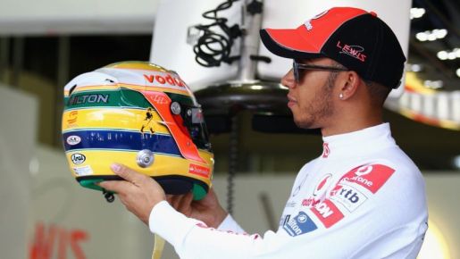 Lewis Hamilton Ayrton Senna 1