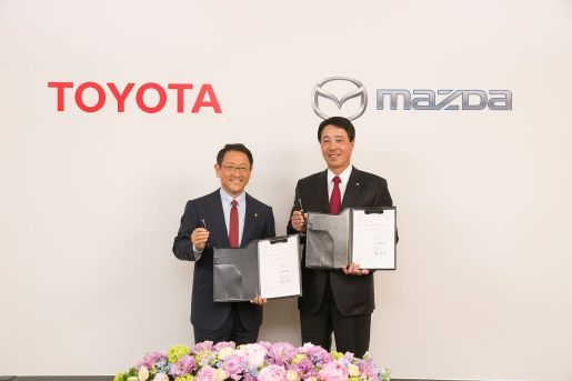Toyota 5 Mazda 1