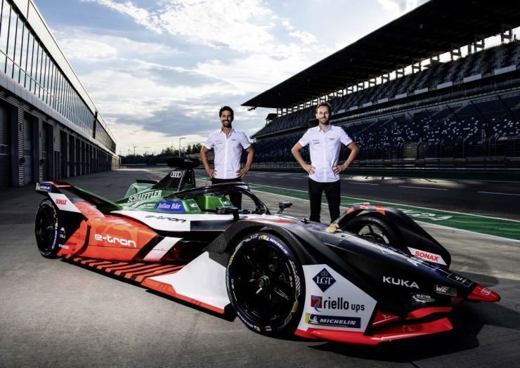 René Rast drives Audi Formula E car for the first time small 4